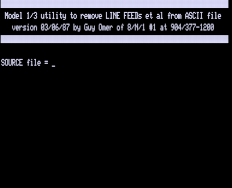 Screen shot